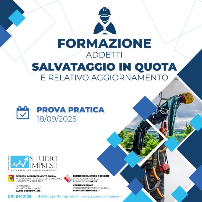 Salvataggio in quota Sett 2025