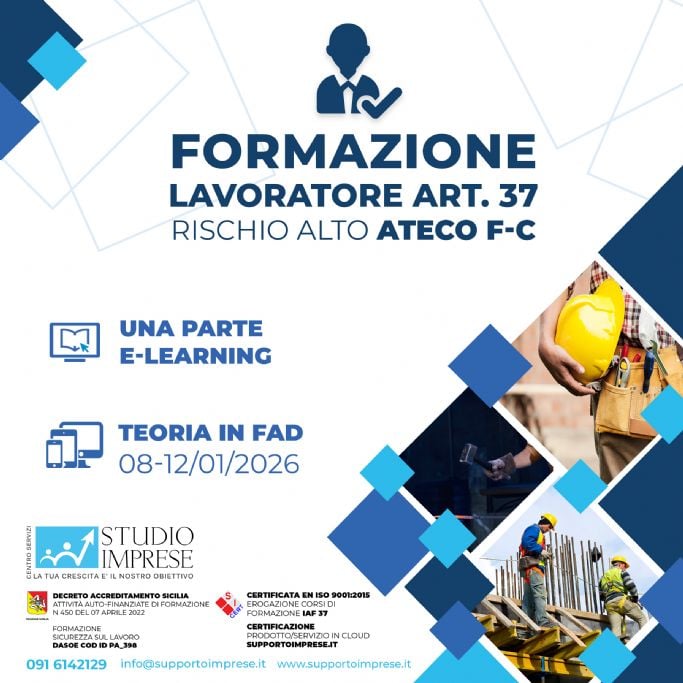 Art 37 Rischio alto gen 2026