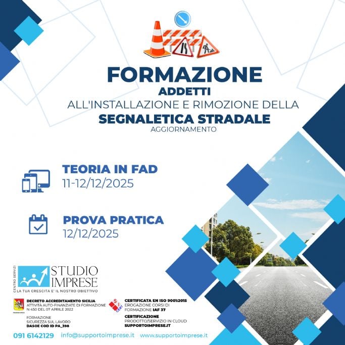 segnaletica stradale nov 2025