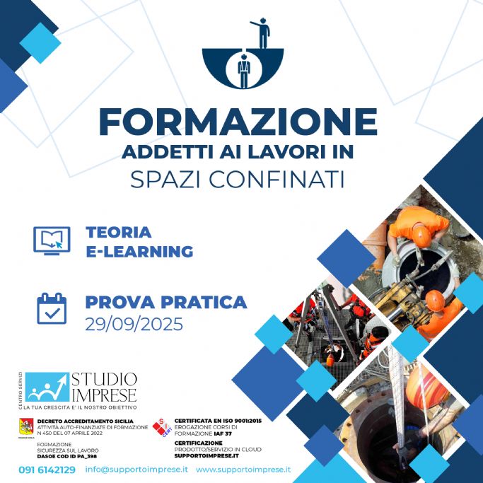 Spazi confinati sett 2025