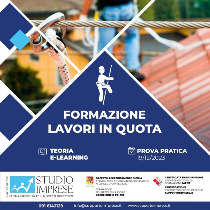 Formazione Lavori in quota